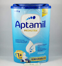 Sữa Aptamil Kindermilch 1+ cho bé từ 1 tuổi, 800g