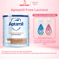 Sữa Aptamil Lactose Free dành cho bé bất dung nạp 400g- Baby Mark