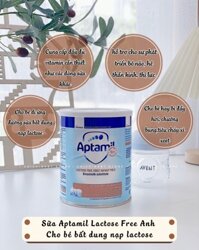 Sữa Aptamil Lactose Free UK 0-12m ( Sữa Cho Trẻ Bất Dung Nạp Lactose )