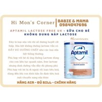 Sữa Aptamil Lactose-free 400gram cho bé dị ứng [ Hàng Air ]