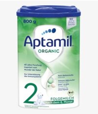 Sữa Aptamil Organic số 2 Bio Anfangsmilch cho bé trên 6 tháng tuổi, 800g