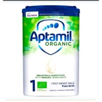 sữa Aptamil  organic uk nội địa Anh 800g