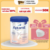 Sữa Aptamil Profutura bạc nội địa đức 800gr mẫu mới - Pre, Số 1, 2