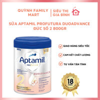 Sữa Aptamil Profutura Duoadvance nội địa Đức số 2 800gr , sữa bột dành cho trẻ sơ sinh dưới 1 tuổi