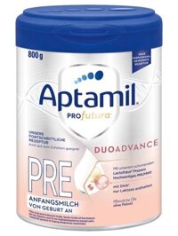 Sữa Aptamil Profutura Douadvance Đức Bạc Pre Cho Bé Từ 0 - 6 Tháng (800g)