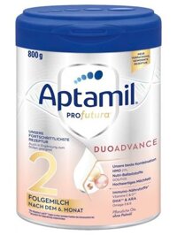 Sữa Aptamil Profutura Douadvance Đức Bạc Số 2 Cho Bé Trên 6 Tháng Tuổi (800g) - CÓ TEM