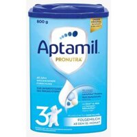 Sữa Aptamil Pronutra Đức số 3  xanh 800g cho bé từ 10 tháng tuổi