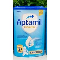 Sữa Aptamil pronutra số 2+ Milupa của Đức 800gr hàng nội địa đức đủ bill date xa đi air
