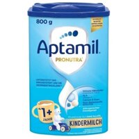 Sữa Aptamil Pronutra Kindermilch 1+ của Đức cho trẻ từ 1 tuổi hộp 800g