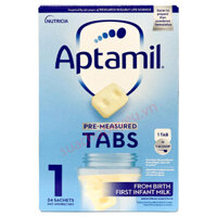 Sữa Aptamil thanh hộp 552g cho trẻ từ 0-6 tháng tuổi