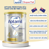 Sữa Aptamil Úc số 4 Profutura Synbiotic 900g cho bé trên 3 tuổi hỗ trợ hệ tiêu hóa, trí não và phát triển toàn diện