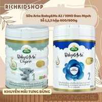 Sữa Arla Baby&Me A2 / HMO Cao Cấp Từ Đan Mạch số 1,2,3 hộp 600/800g - Sữa Bột Công Thức