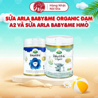 Sữa Arla Baby&Me Organic đạm A2 và sữa Arla Baby&Me HMO cao cấp từ Đan Mạch đủ số 1,2,3 hộp 600g, 800g-nepshop1