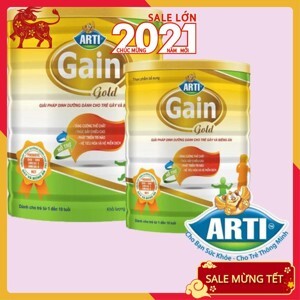 sữa Arti Gain hộp giấy cho trẻ từ 4 đến 10 tuổi 400g