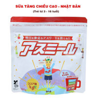 Sữa Asumiru Nhật Bản Giúp Tăng Trưởng Chiều Cao Vượt Trội (3-16 tuổi)