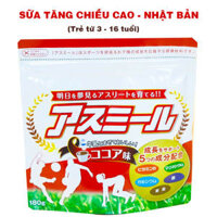 Sữa Asumiru Nhật Bản Giúp Tăng Trưởng Chiều Cao Vượt Trội