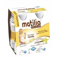 Sữa bà bầu Matilia vị vani (200ml) (1 lốc x 4 chai)