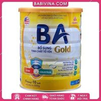 Sữa BA Gold 800g | Dinh Dưỡng Cho Trẻ Từ 6 tháng -10 Tuổi, Tăng Cân, Cao Lớn, Thông Minh, Khỏe Mạnh | Mua BA Gold Chính Hãng, Viện Dinh Dưỡng Khuyên Dùng, Giá Rẻ Nhất Tại Babivina