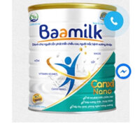 Sữa Baamilk Canxi NaNo lon 900 g (hàng kèm quà ) Dành cho người từ 15 tuổi trở lên