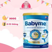 Sữa babyme HMO số 1 900g (bổ sung tổ yến)
