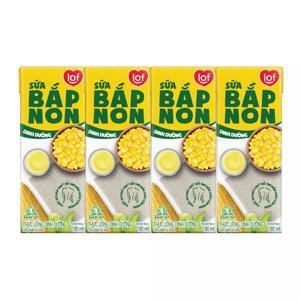 Sữa bắp non LiF lốc 4 hộp x 180ml