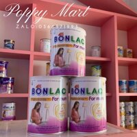 Sữa Bầu Bonlac for Mun-400/900gr. Giúp mẹ cải thiện tình trạng ốm ngén-tăng cường sắt và canxi.