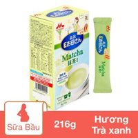 Sữa bầu dạng gói Morinaga hương trà xanh 216g