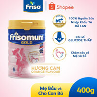 Sữa bầu Fisomum gold hương cam và hương vani lon 400g và 900g ,sữa thơm ngon dễ uống