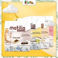 Sữa bầu Matilia Socola- Vani- Dâu- Biscuit 200ml - Lốc 4 chai - Matilia