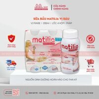 Sữa Bầu Matilia Vị Dâu chai 200ml