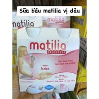 Sữa bầu Matilia Vị Dâu Thơm Ngon Bổ Sung Dưỡng Chất Cho Mẹ (Lốc 4 hộp) 200ml