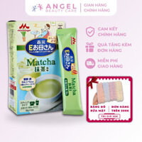 Sữa Bầu Morinaga Nhật Bản vị trà sữa cafe trà xanh cung cấp dinh dưỡng cho mẹ bầu hộp 12 Gói