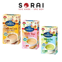 Sữa bầu morinaga nhật bản E-Okasan cho bà bầu hộp 12 gói x 18 gram 3 vị