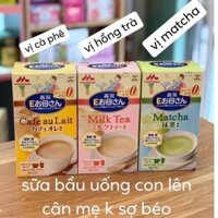 Sữa Bầu Morinaga Nhật Vị Trà Sữa, Cafe, Trà Xanh 12 gói x 18g