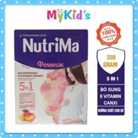 Sữa bầu NUTRIMA NGA dạng bột dành cho bà bầu trước và sau sinh vị xoài nhập khẩu chính hãng NGA, hộp 350g