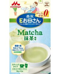 Sữa bầu vị matcha Morinaga Matcha Nhật Bản 12 gói