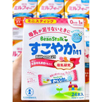 Sữa Beanstlak số 0 dạng thanh hộp 24 gói