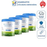 Sữa Bellamy Organic A2 Úc 800g Số 1,2,3,4 - Sữa Bột Công Thức