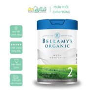 Sữa Bellamy Organic số 2 800g (6-12 Tháng)