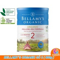 Sữa Bellamy s Organic hữu cơ số 2 3 4 1 bầu 900g