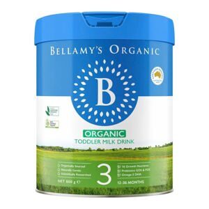 Sữa bột Bellamy's Organic 3 - hộp 900g (dành cho trẻ từ 1 - 3 tuổi)