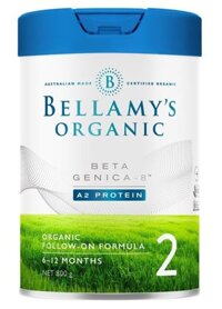 Sữa Bellamy’s A2 Organic Beta Genica-8™ Số 2 (800gr)
