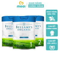 Sữa Bellamy's Organic A2 cho bé số 1, 2, 3 800g