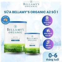 Sữa Bellamy's Organic A2 Lon 350G Số 1 Cho Bé Từ 0-6 Tháng Tuổi - BELLAMY’S ORGANIC
