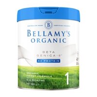 Sữa Bellamy's Organic A2 số 1 800g cho bé 0-6 tháng tuổi - Ruby Kids