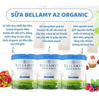 Sữa Bellamy's Organic A2 Số 1 2 3 4 Phát Triển Xương Khớp Não Bộ 800g