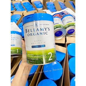 Sữa Bellamy’s Organic Beta Genica–8™ số 1 800g (0-6 tháng)