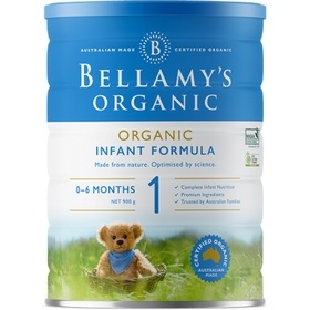 Sữa bột Bellamy's Organic số 1 - hộp 900g (dành cho trẻ từ 0-6 tháng tuổi)