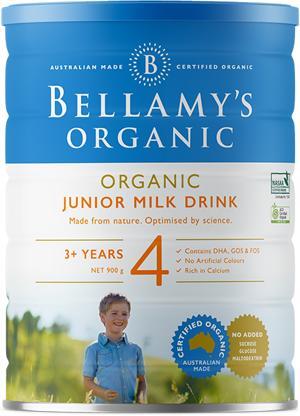 Sữa Bellamy's organic số 4 - 900g