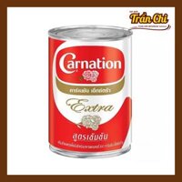 Sữa béo Carnation 3 bông Thái Lan - Lon 385gr